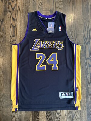 NWT Adidas KOBE BRYANT #24 Los Angeles Lakers Hollywood Nights