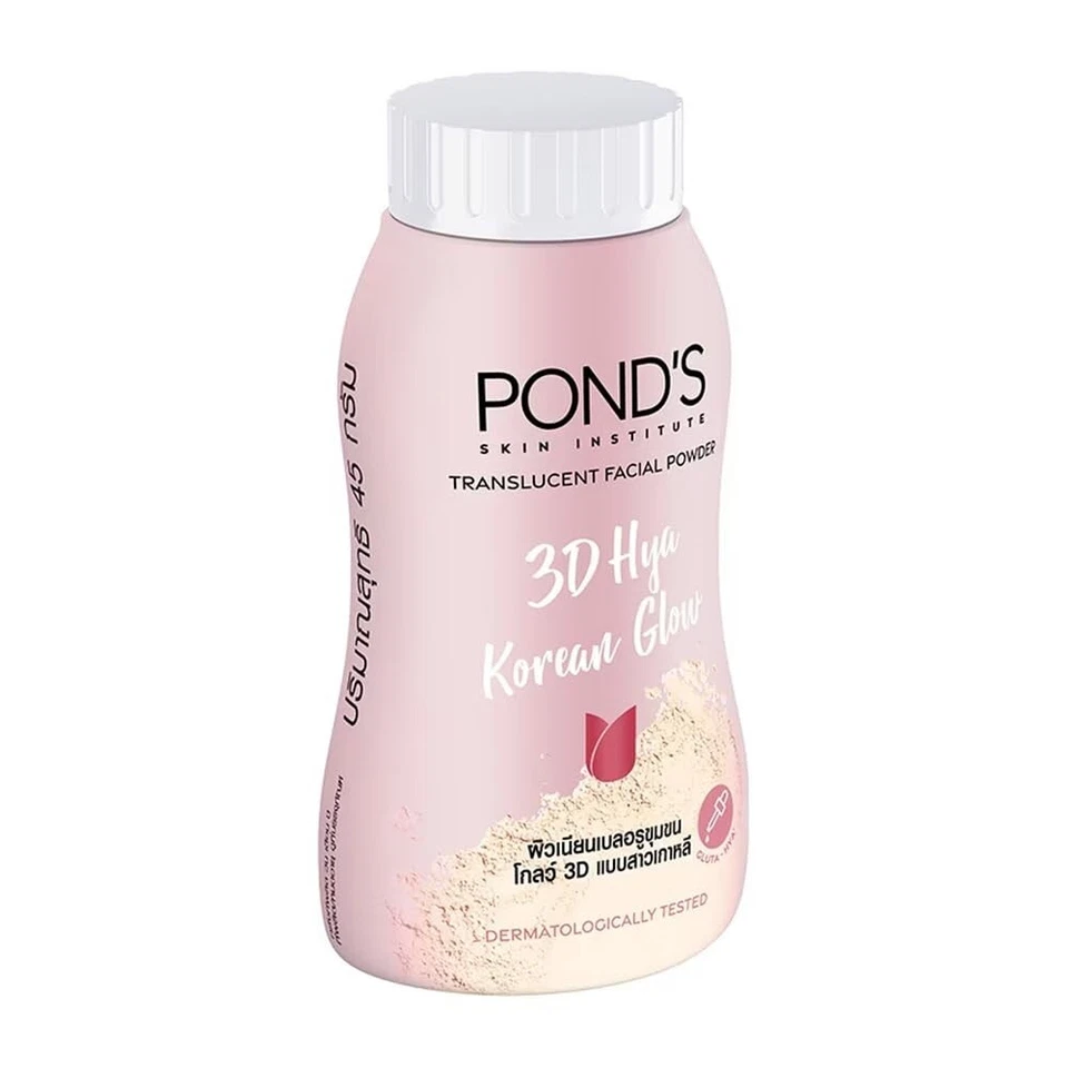 POND's 3D Hya Korean Glow Translucent Powder 50G,All,Pink - Image 3 of 4