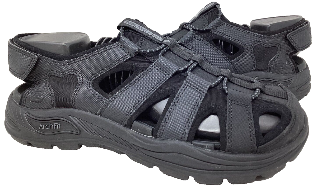 Skechers Men’s Slip-On Outdoor Sandals Size 13  Extra Wide, fisherman style Gift Amazon.com | Skechers USA Slip-ins: Tresmen-Norvick Men main image 3