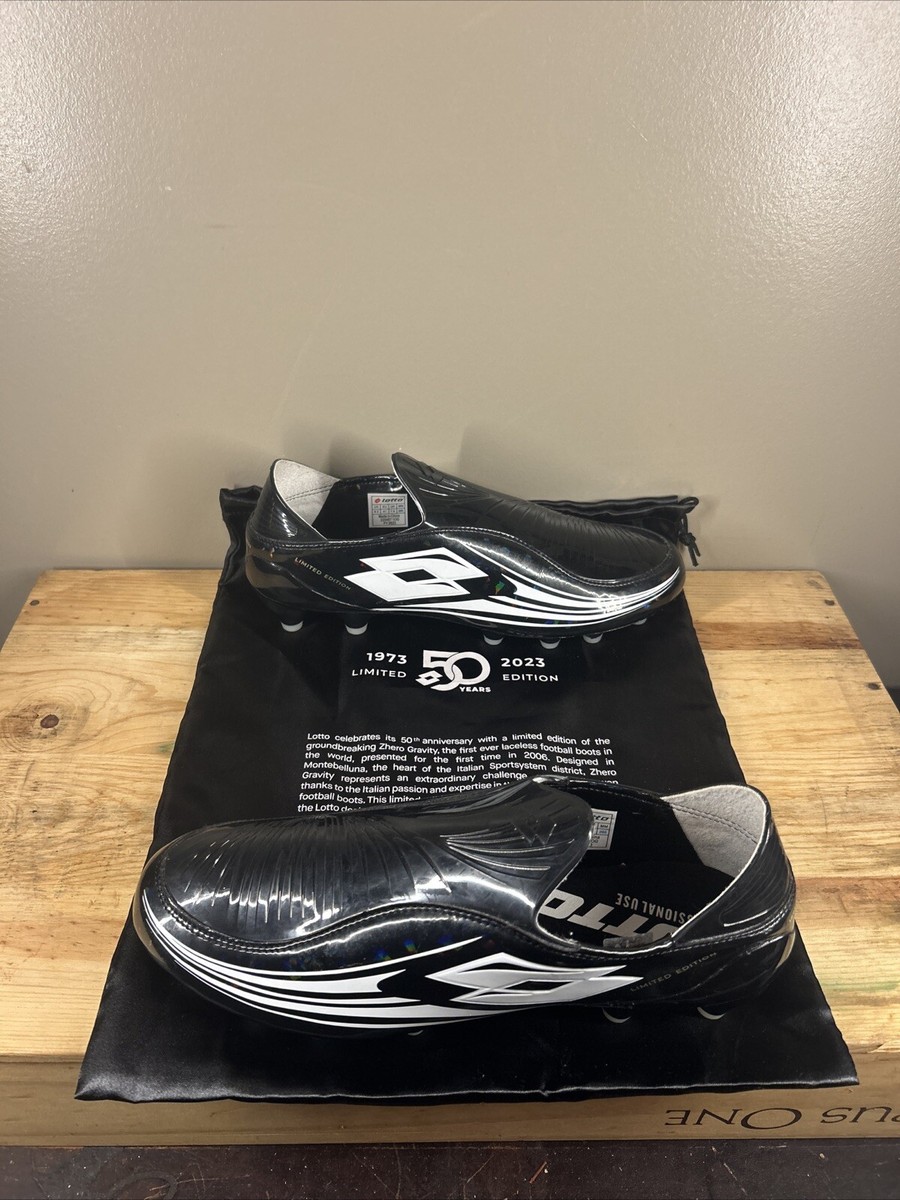 New Lotto Zhero Gravity OG 50 Year FG Soccer Cleats Men display picture 3