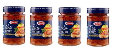 Barilla Pesto Rustico Mediterraneo (4x200 G)