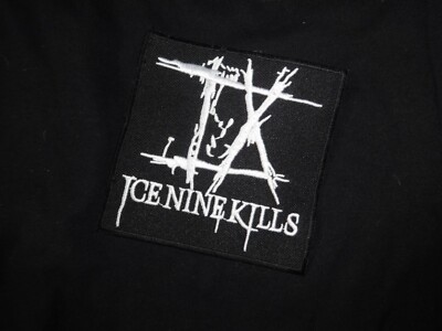 Ice Nine Kills Shape Patch Brutal Horror Metalcore Motionless in White  /