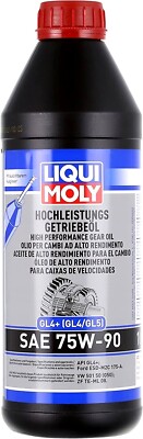 Liqui Moly GL-4+ SAE 75W-90 High Performance Gear Oil - 1 Liter Or 4 Liters