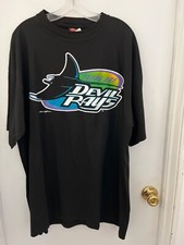 Logo 7 MLB Tampa Bay Devil Rays 1995 Vintage Graphic T-Shirt -Men’s sz XXL NWTs!
