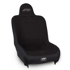 PRP A100110-50 Premier High Back Suspension Seat - Black Vinyl, Universal Fit