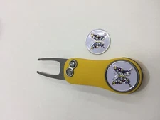 Pitchfix Hybrid 2.0 Switchblade Divot Tool with 2 Crystal Butterfly Markers