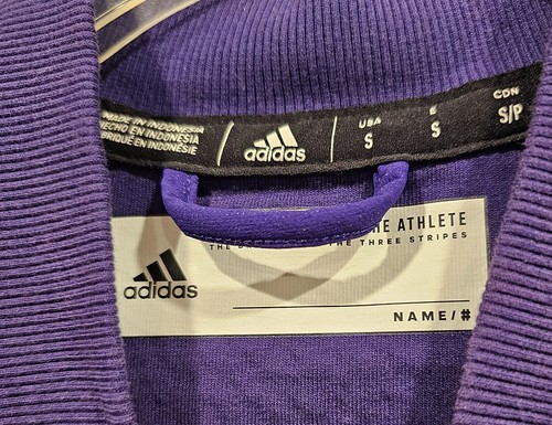 East Carolina University Track Jacket Men's Small Adidas Climalite Lined - 第 4/6 張圖片
