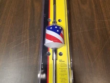 Wilson T2000 Trucker USA Flag 10" & 5" Shaft Mobile CB Radio Antenna 305-Flag