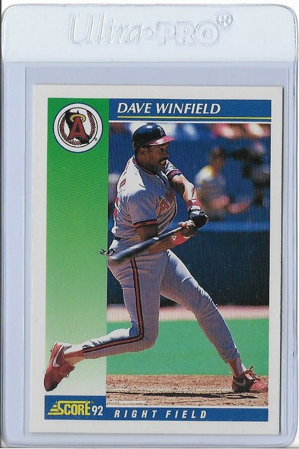 1992 Score #32 - Dave Winfield