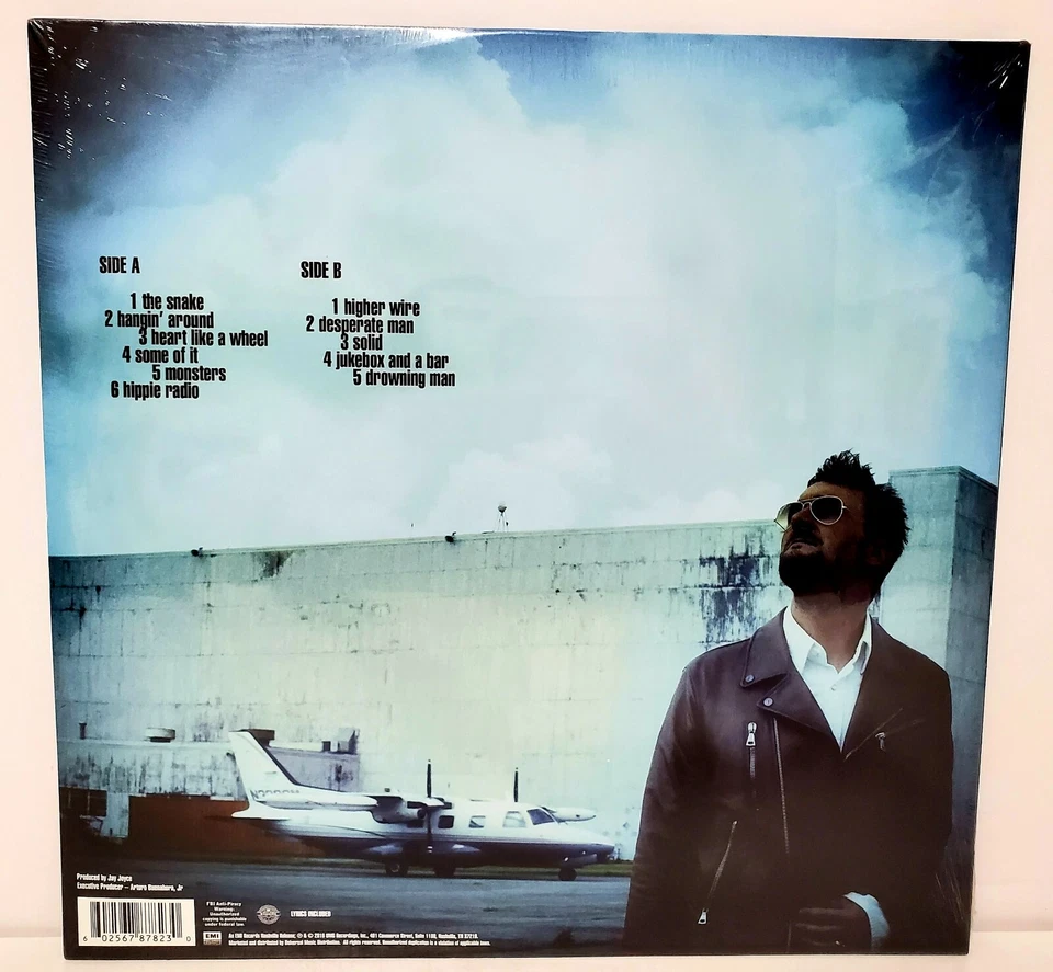 RARE Sealed Eric Church - Desperate Man LIMITED EDITION WHITE VINYL LP 2018⚡️ - Image 2 of 4