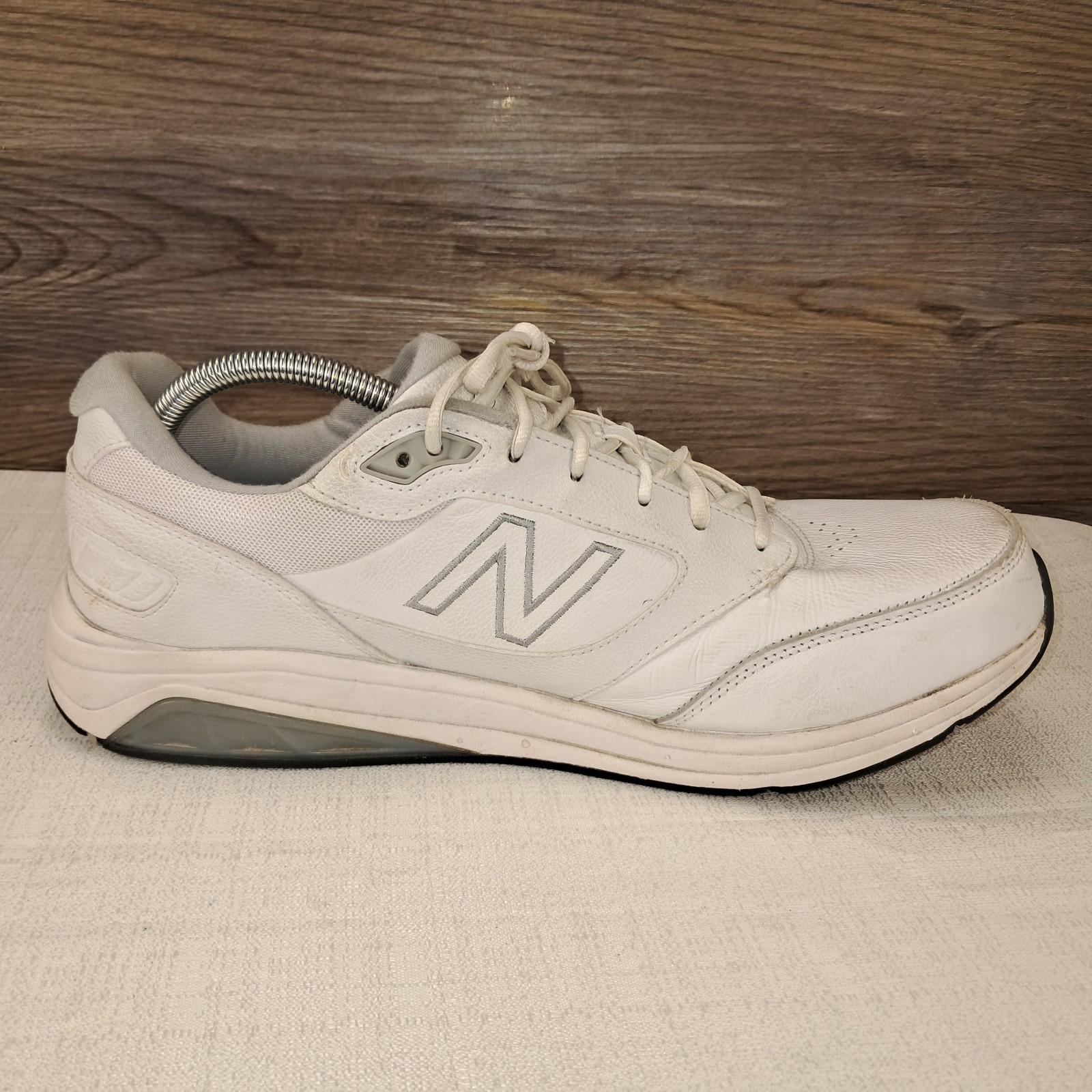 New Balance 928v3 White Leather Comfort Walking Shoes Mens Size 13 B width thumbnail 7