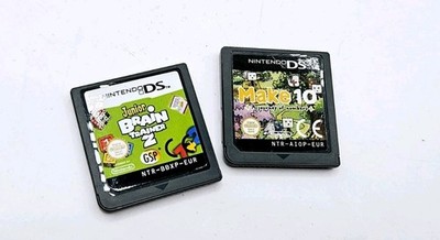 Make 10: A Journey of Numbers & Junior Brain Train - NUR KARTON - Nintendo DS