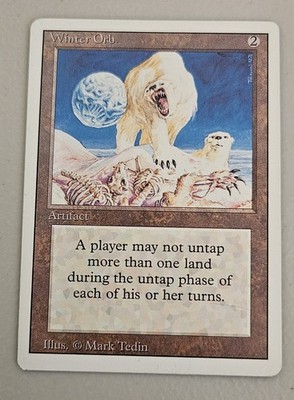 MTG Winter Orb - Revised Ed (3rd), NM
