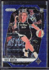 2024 Panini Prizm WNBA #126 Kate Martin Blue Velocity Prizms