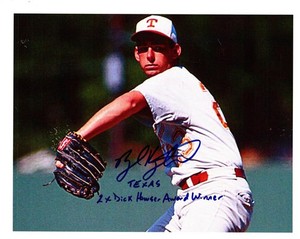 BROOKS KIESCHNICK U. of TEXAS 2X DICK HOWSER WINNER autographed 8x10 photo w/COA