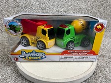 NKOK Junior Racers Friction Powered Construction Vehicles Dump & Cement Truck