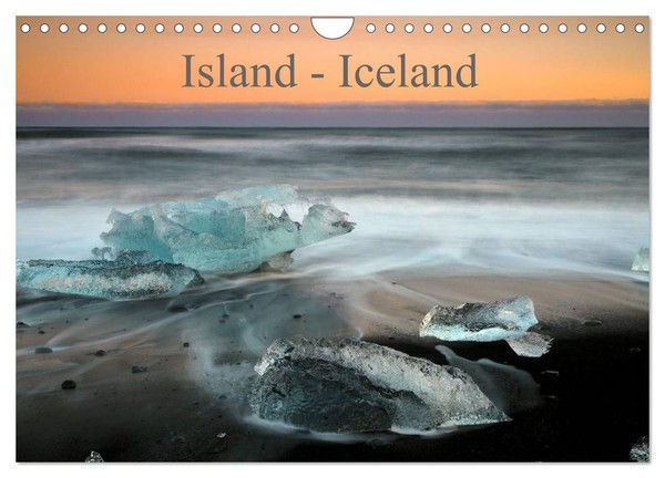 "Calendar 2027 · US Version · Island - Iceland (Wall Calendar 2027 12\" × 8\" Lands"-image