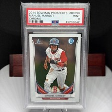 Manuel Margot - 2014 1st Bowman Chrome #142 Rookie PSA 9