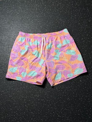 Chubbies The Posh Palms 5.5'' Classic Lined Swim Trunks Men's XXL Tropical Beach