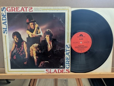Slade Slades Greats LP Vinyl Album Polydor 1984 GEMA Cum On Feel The Noize Glam