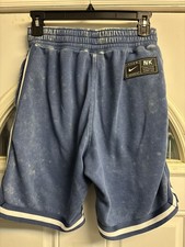 NIKE KIDS' FLEECE BASKETBALL SHORTS MYSTIC NAVY LG New W/O Tags