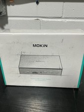 MOKiN USB C Triple Display Docking Station 4K HDMI DP Ethernet SD Card Hub