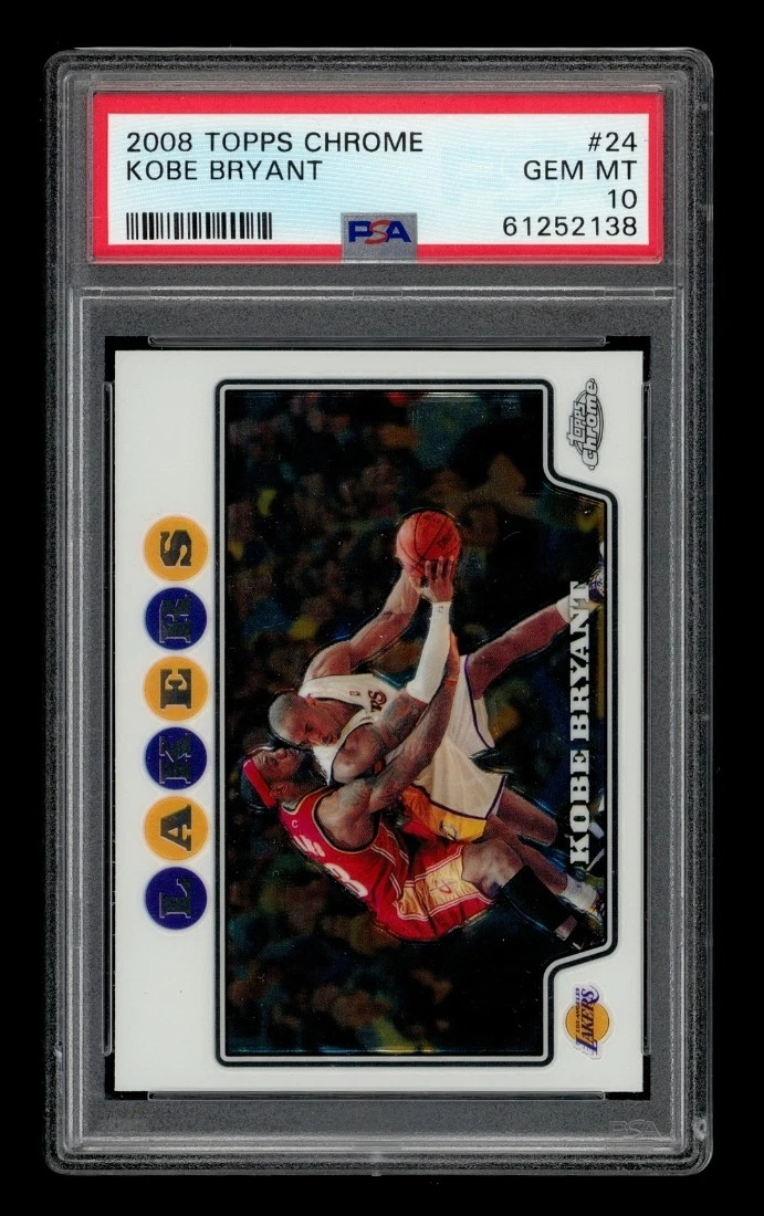 Topps Kobe Bryant Basketball 2008-09 Season Sports Trading Cards