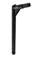 Bicycle Seatpost, Iron Seatpost Length 350mm, Black, for BMX 27.2mm
