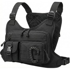 Tactical Chest Bag for Men EDC Storage Molle Outdoor Sports