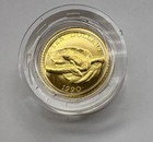 1990 Bermuda Coin Set: TREE FROG 1/10 .999 GOLD($10) and Sterling SILVER ($2) — photo 3