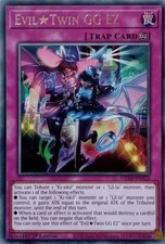 GEIM-DE022 BÖSER ZWILLING GG EZ RARE 1.AUFLAGE YuGiOh KARTE