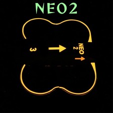 Glowing Decorative Sticker Kit for DJI NEO2,Waterproof Skin Decal DIY Accessory