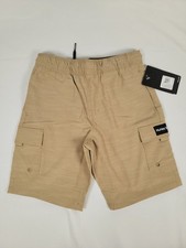 Hurley tan shorts size 6 boys