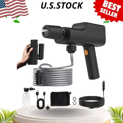 #ad #ad Foldable Cordless Pressure Washer with Battery amp; Car Charger 249PSI $76.99