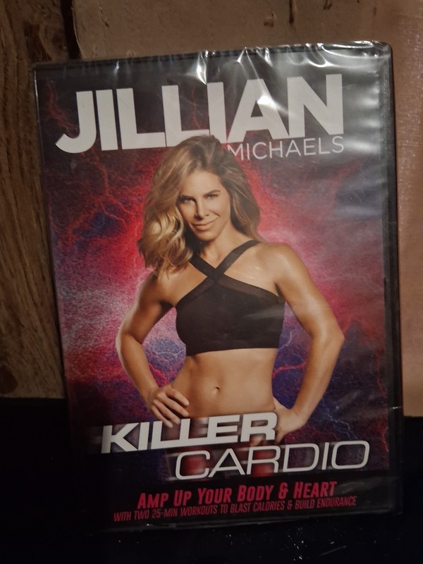 Jillian Michaels Killer Cardio DVD Fitness Training Workout Exercise Video NEW