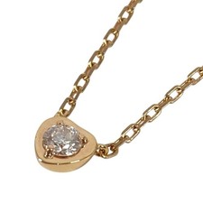 CARTIER Diamond Léger Heart Necklace in 18K Gold. Accessory, Jewelry, Chain Neck