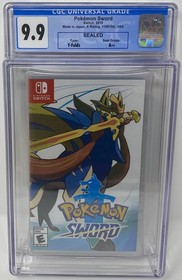 CGC Graded Pokemon Sword NEW Nintendo Switch (1022778007, 9.9 A++)