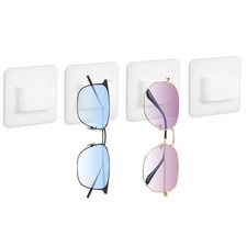 Sunglass Organizer Wall Holder,4 Pack Acrylic Multiple Glasses Display Rack, ...