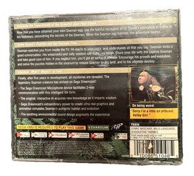 CIB SEAMAN SEGA DREAMCAST VIDEO GAME COMPLETE IN BOX