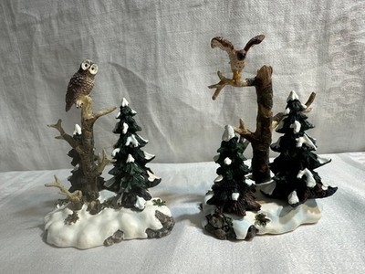 Dept 56  Majestic Woodland Birds  Village Accessories Set Of 2 (56.52814) NEW