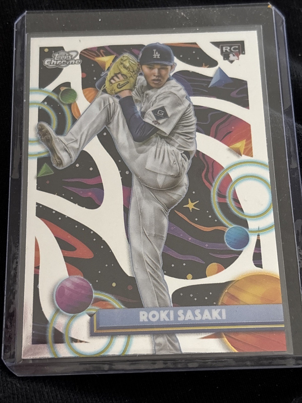 2025 Topps Cosmic Chrome Roki Sasaki Rookie RC #68 - Los Angeles Dodgers
