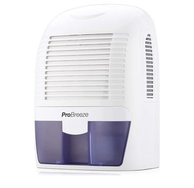 Pro Breeze Mini Dehumidifier, 2200 Cubic Feet, Portable and Compact 52oz250sq