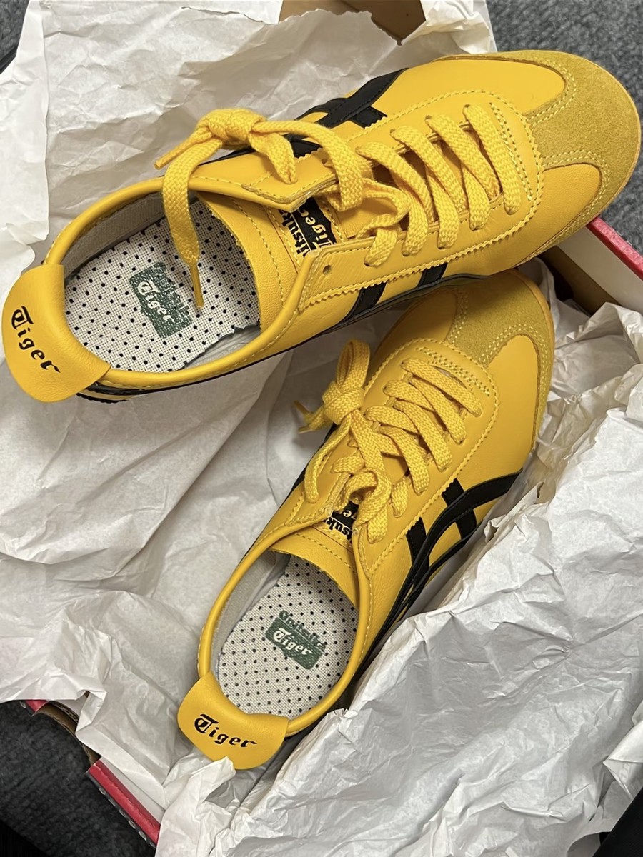 New Onitsuka Tiger Mexico 66 YELLOW/BLACK Unisex Sneaker 1183C102