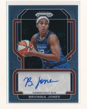 BRIONNA JONES 2022 PANINI PRIZM WNBA SIGNATURE AUTO *CONNECTICUT SUN*