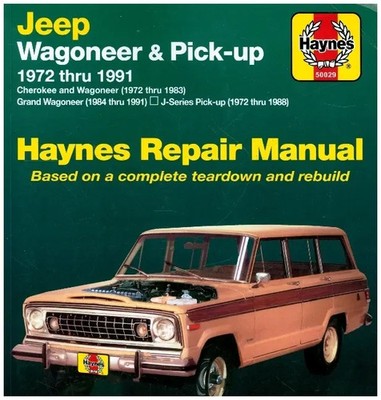 Haynes Publishing | Jeep Wagoneer & Pick-up covering Wagoneer (72-83), Grand...
