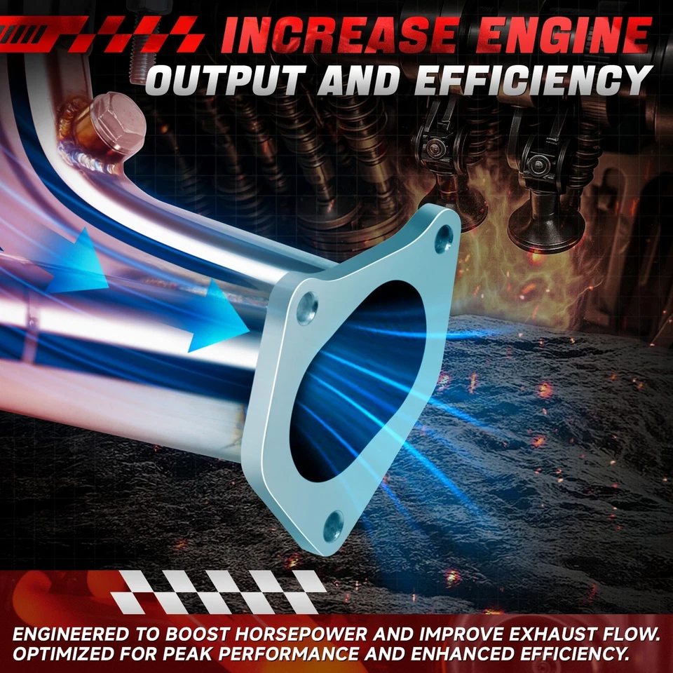 Cabezal de tubo en Y de escape 3-2-1 colectores para 90-94 Navajo Ranger Explorer 4,0 L V6 Foto 3 de 4