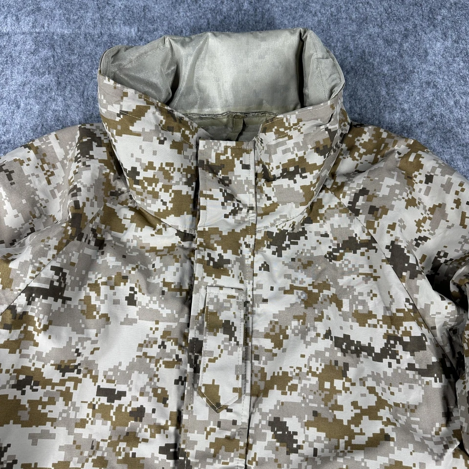 TRU-SPEC Parka Mens Medium Military Desert Digital Camo H2O ECWCS Waterproof - Image 3 of 4
