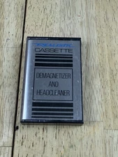 Vintage Realistic Cassette Demagnetizer And Head Cleaner Tape