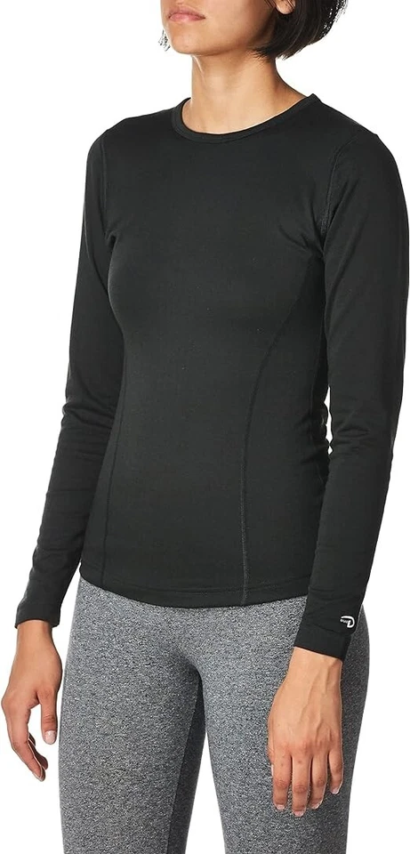 Camisa Térmica Champion Duofold Peso Pesado Doble Capa Negra Talla L $50 JK505 NUEVA CON ETIQUETAS Foto 3 de 3