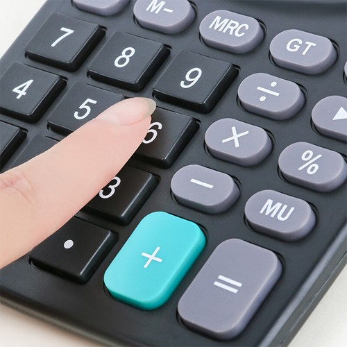 12 Digits Electronic Calculator Solar Calculator Dual Power Desktop Calculators - Picture 11 of 14